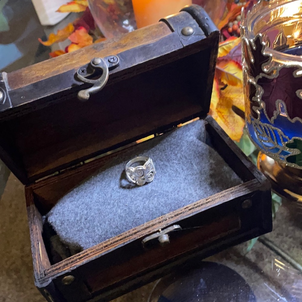 Sterling silver Circles ring